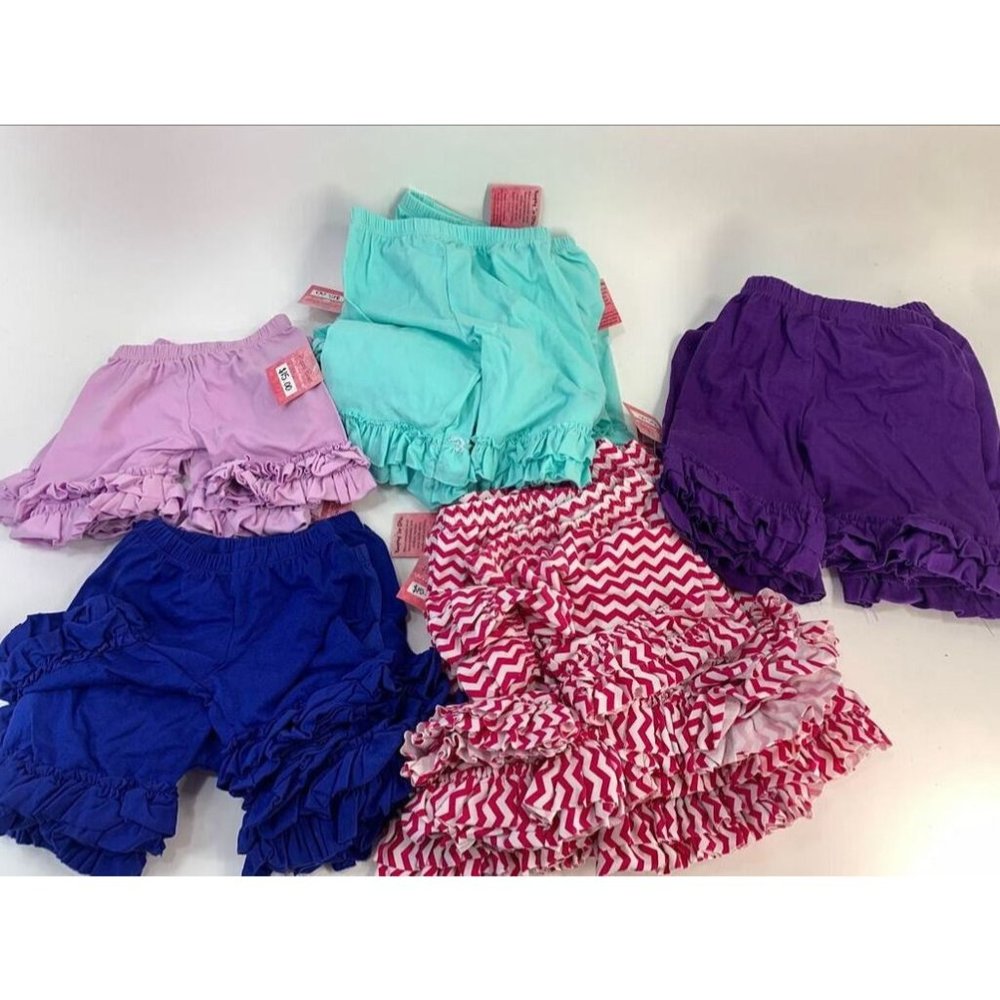 Bundle of 24 kids dance bloomers various sizes and colors XXS-XXL sizes